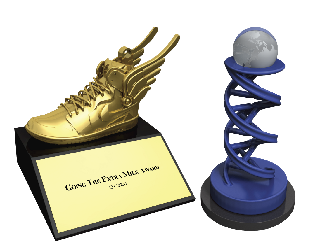 Altrum Awards - 3D printed Dazzling Awards